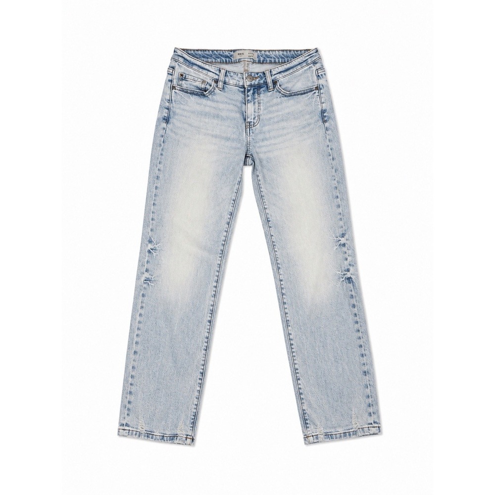 Buckle BKE PAYTON Mid-Rise Cropped Straight Denim Jeans Women's 25x28